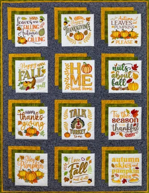 Mylar Festive Fall by Purely Gates