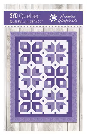 3yd Quebec Quilt Pattern