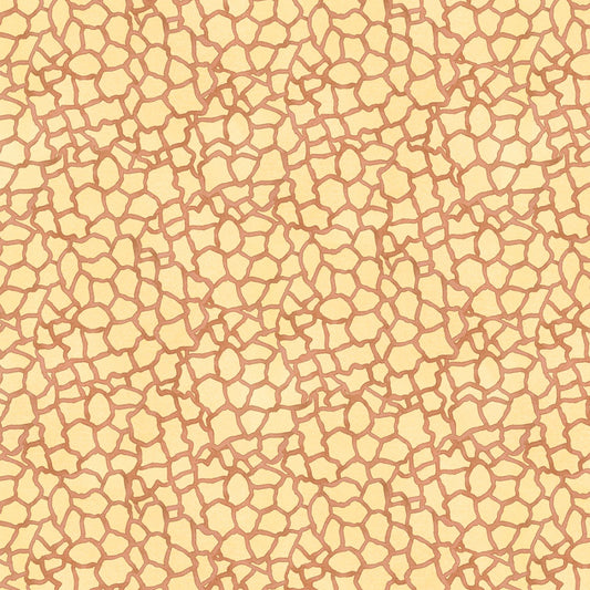 Mini Menagerie Giraffe Print - Yellow