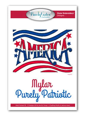 Mylar Purely Patriotic by Purely Gates