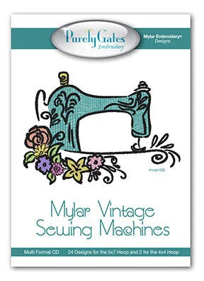 Mylar Vintage Sewing Machines