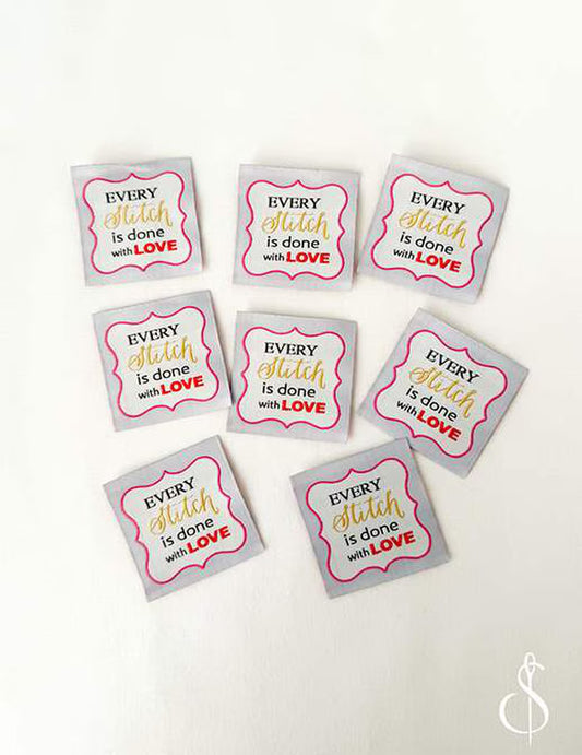 Minki Kim Every Stitch 2 Woven Labels