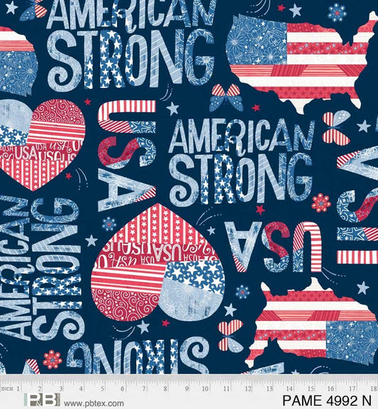 MDG PAME #04992 CO: N PATCHWORK AMERICA