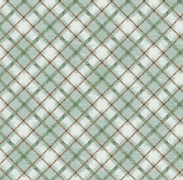 P&B Textiles Lakeside Days LDAV 05736 Plaid