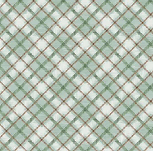 P&B Textiles Lakeside Days LDAV 05736 Plaid