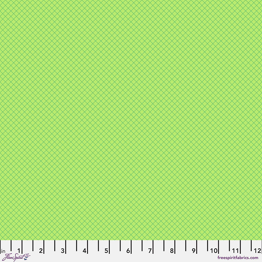 FreeSpirit Tula Pink True Colors On The Grid - Apple