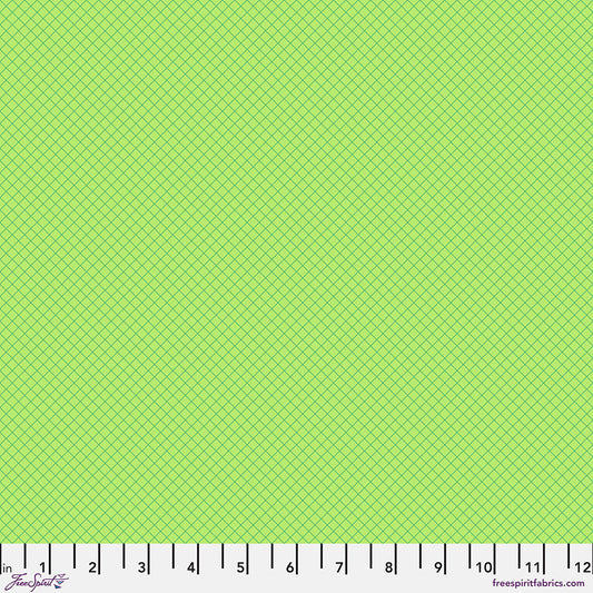 FreeSpirit Tula Pink True Colors On The Grid - Apple