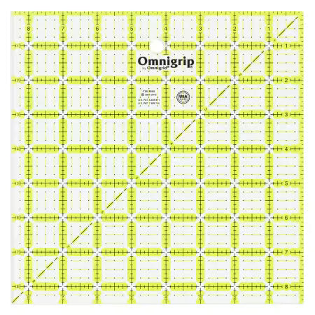 Omnigrip 81/2 x 8-1/2" ruler