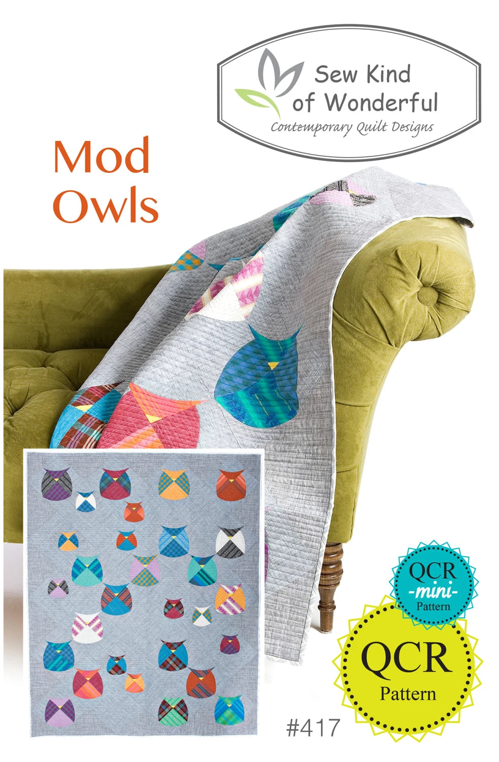 Mod Owls by Sew Kind of Wonderful