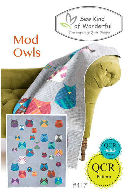 Mod Owls by Sew Kind of Wonderful