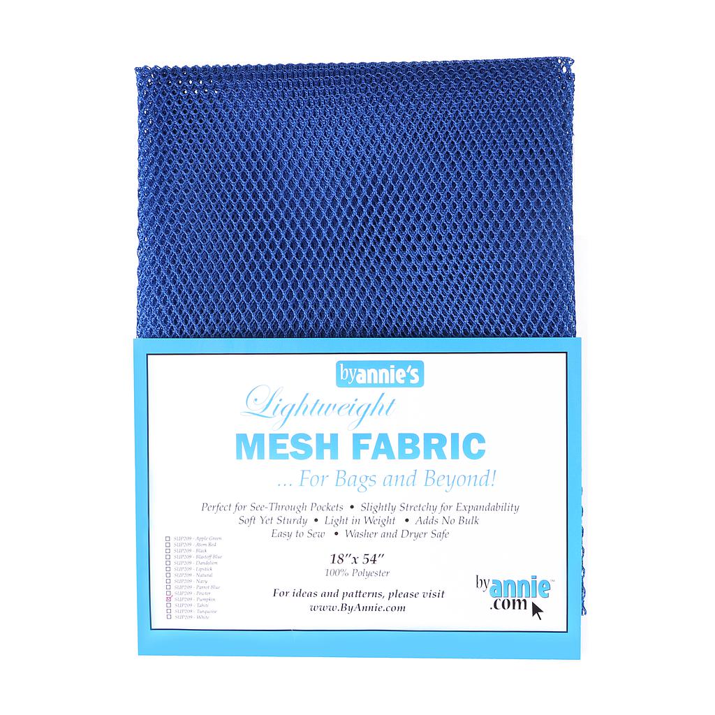 Blast Off Blue Lightweight Mesh 1/2 yard package