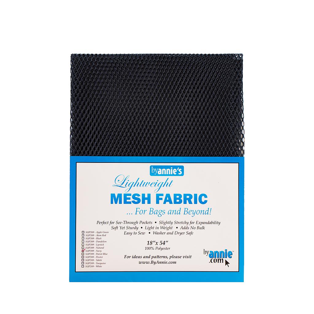Lightweight Mesh Fabric Navy Blue