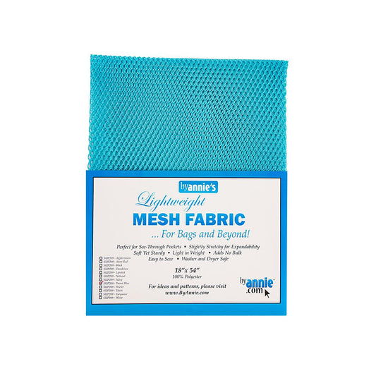 Lightweight Mesh Fabric Parrot Blue