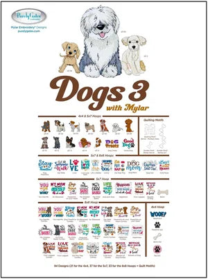 Dogs 3 with Mylar by Purely Gates