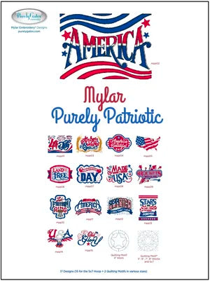Mylar Purely Patriotic by Purely Gates
