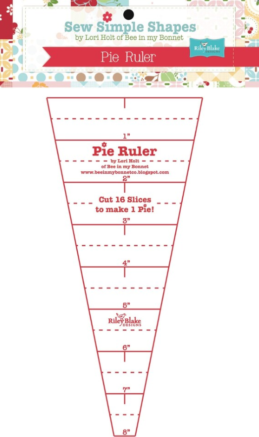 Pie Ruler – FabricPatchQuiltShop