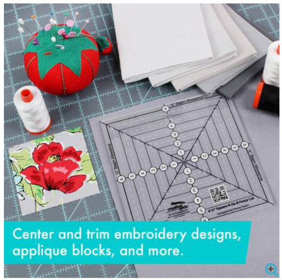 Creative Grids Quilt Ruler 6 1/2 inch Square