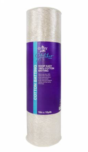 Gypsy Quilter Cotton Batting Roll