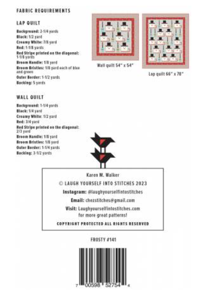 Frosty Lap and Wall Quilt