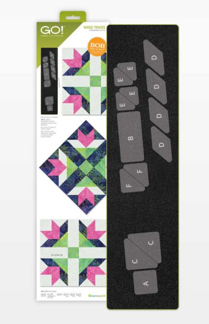 Accuquilt GO! Goose Tracks-9" Finished Die # 55536