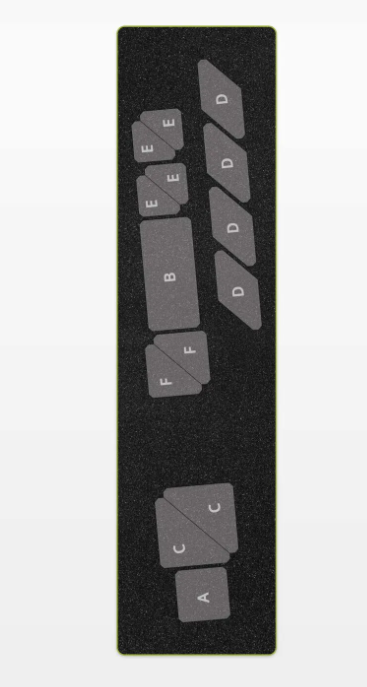 Accuquilt GO! Goose Tracks-9" Finished Die # 55536