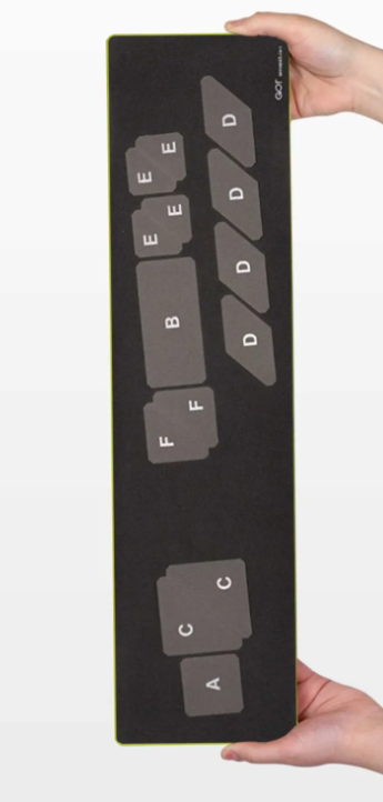 Accuquilt GO! Goose Tracks-9" Finished Die # 55536