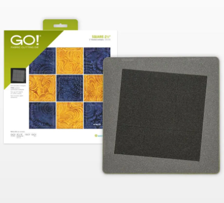 Accuquilt GO! Square-2 1/2" (2" Finished) Multiples Die # 55059