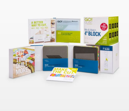 Accuquilt GO! Qube Mix & Match 4" Block # 55229