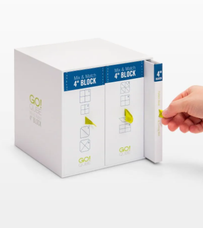 Accuquilt GO! Qube Mix & Match 4" Block # 55229