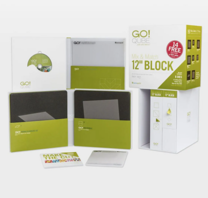Accuquilt GO! Qube Mix & Match 12" Block # 55778