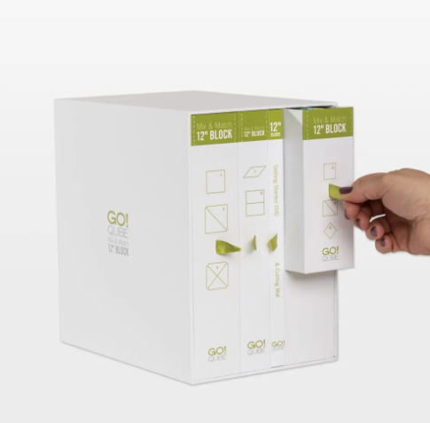 Accuquilt GO! Qube Mix & Match 12" Block # 55778