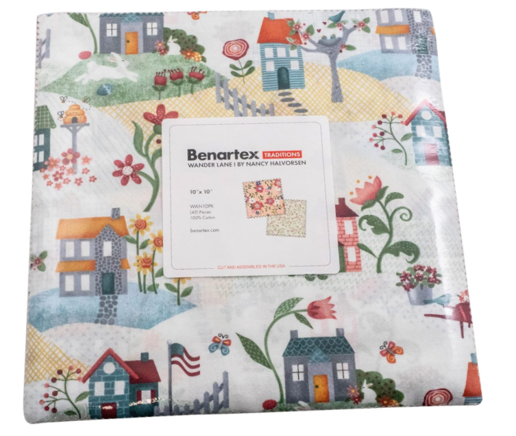 Wander Lane I by Nancy Halvorsen 10x10's