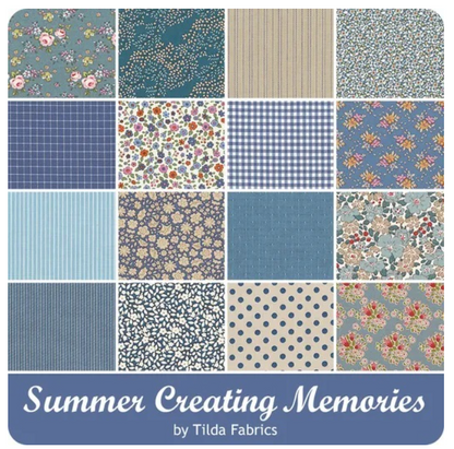Creating Memories FQB 16 Fabrics 20x22in Summer by Tilda Fabrics