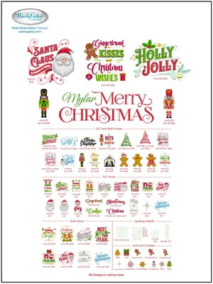 Mylar Merry Christmas