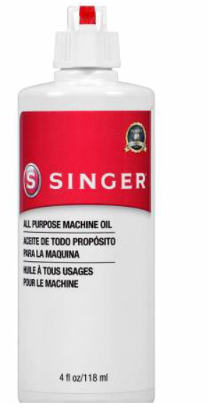 Singer Machine Oil Squeeze Bottle 4oz With Hang Tag