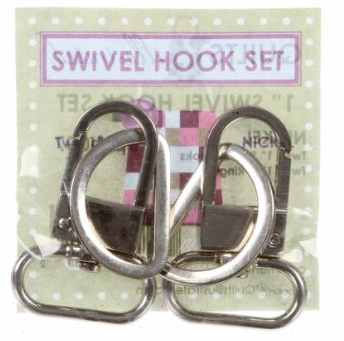 Quilts Illustrated 1" Swivel Hook Set