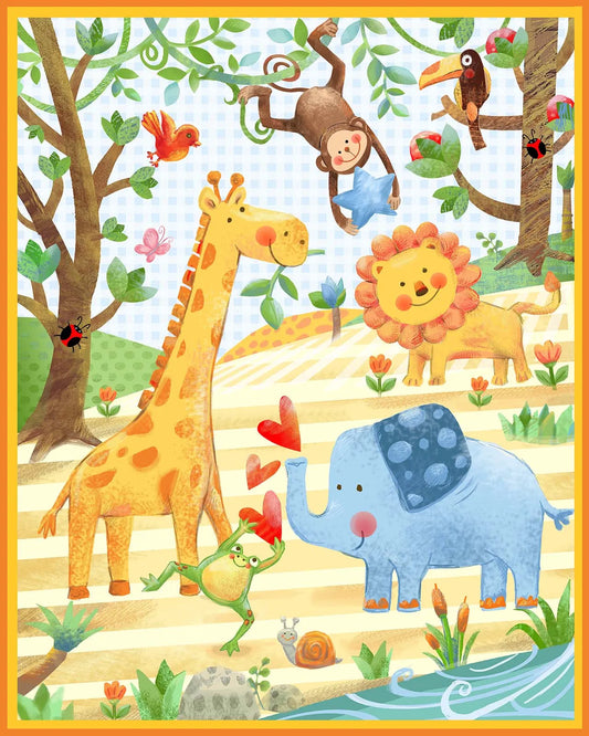Wee Ones – Owls and Jungle Party Oasis Fabrics