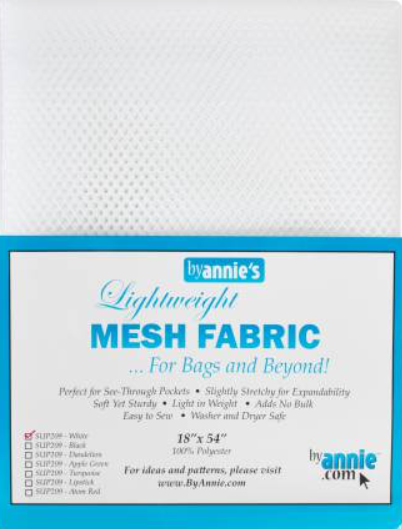 ByAnnie Lightweight Mesh Fabric White
