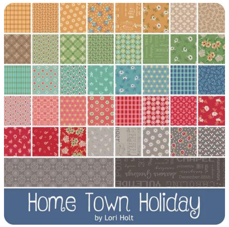 Hometown Holiday Fat Quarter Bundle by Lori Holt for Riley Blake Designs
