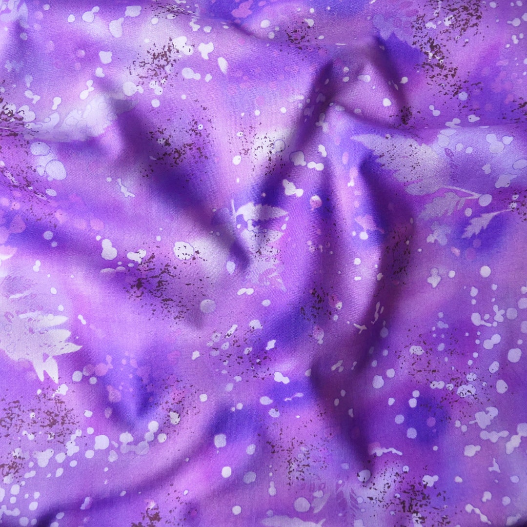 Fossil fern, purple