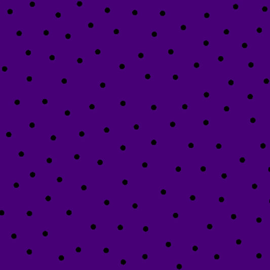 Freckle + Lollie Spell On You Violet Cotton Fabric