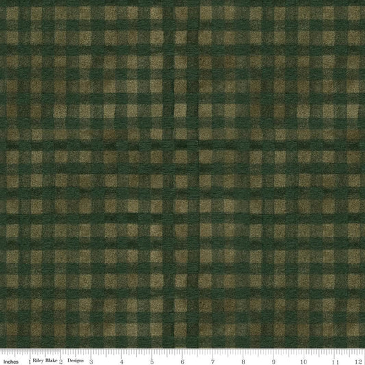Riley Blake Northern Christmas - Green C17835