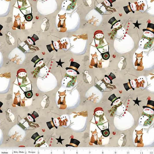 Riley Blake Northern Christmas - Neutral C17831