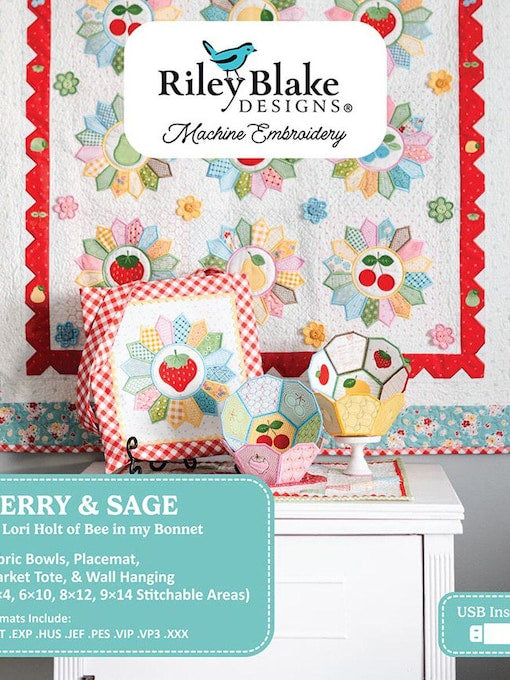 Berry & Sage by Lori Holt  Riley Blake designs