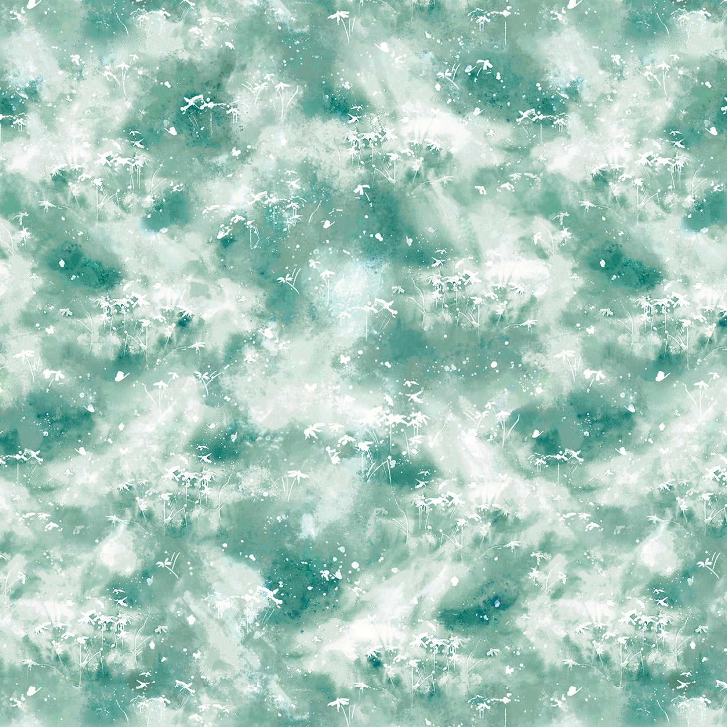 Misty Vistas Green Texture