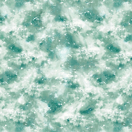 Misty Vistas Green Texture