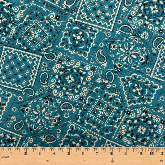 Blazin' Bandana Blue