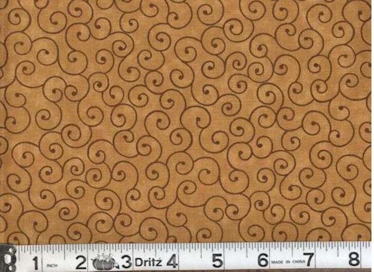 MDG Classics Tilt-A-Whirl Chocolate Fabric