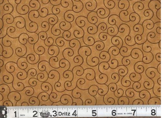 MDG Classics Tilt-A-Whirl Chocolate Fabric