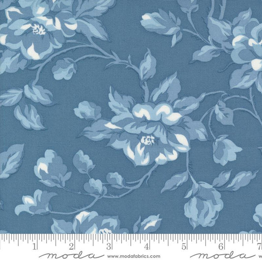 Shoreline Dusty Blue Floral